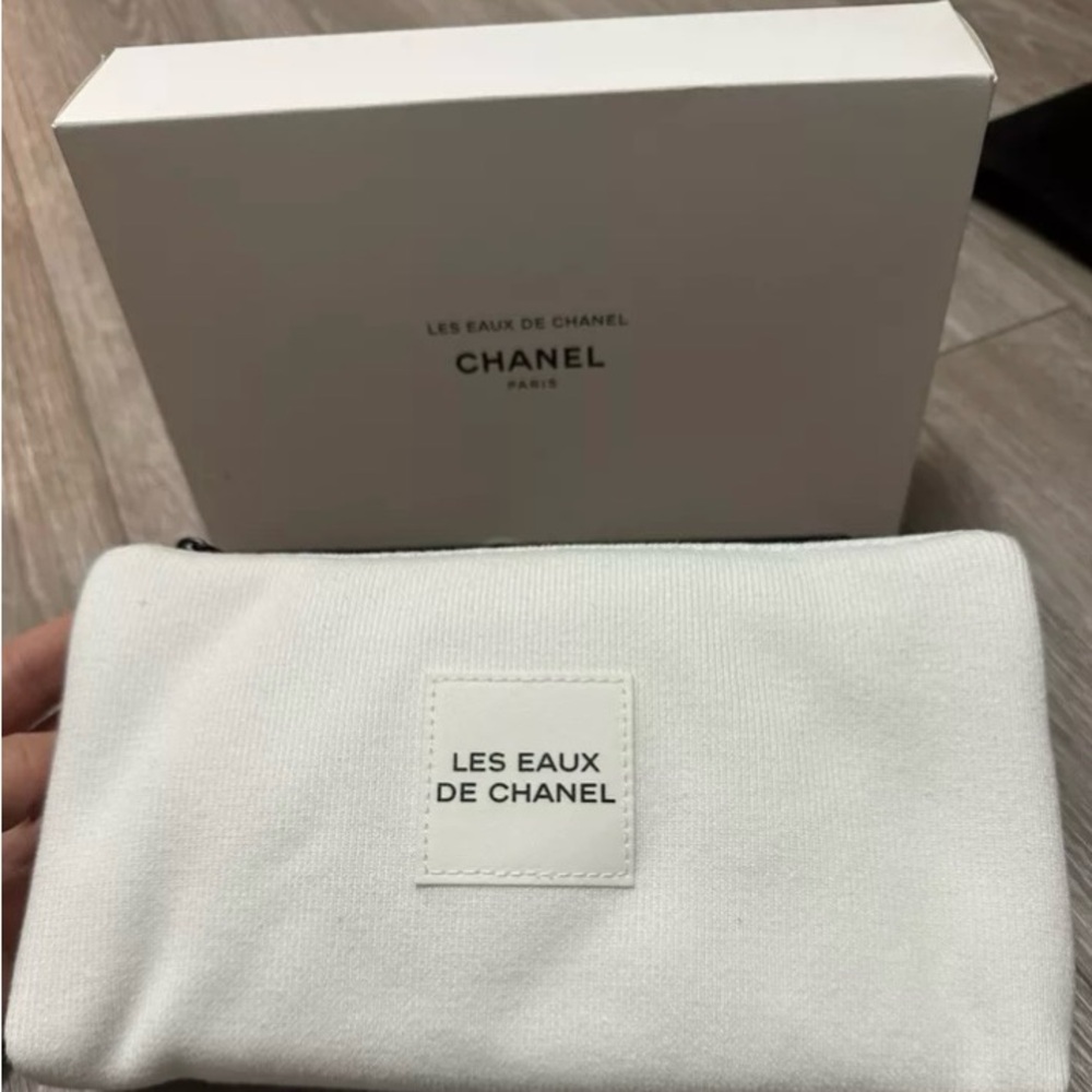 Chanel makeup bag